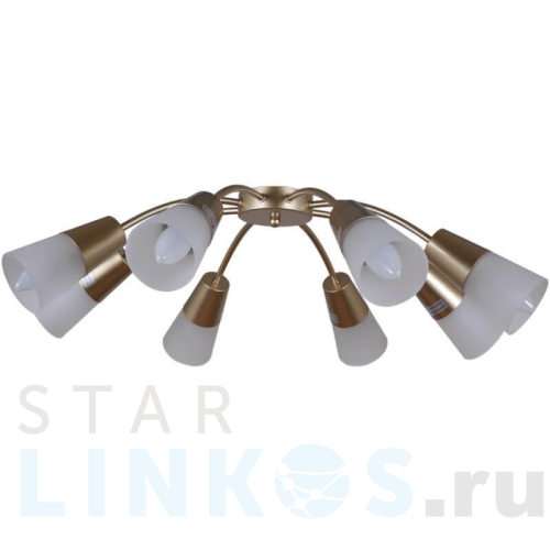 Купить Потолочная люстра Reluce 01266-0.3-08B GOLD за 4 740 руб. в Туле Купить с доставкой Потолочная люстра Reluce 01266-0.3-08B GOLD в Туле