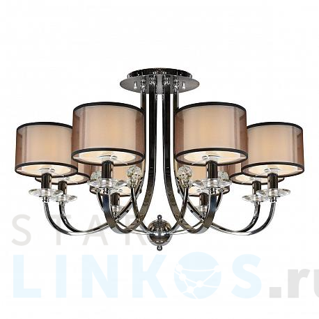 Купить Потолочная люстра iLamp America 88049/8 CR за 58 690 руб. в Туле фото 2 Купить с доставкой Потолочная люстра iLamp America 88049/8 CR в Туле фото 2