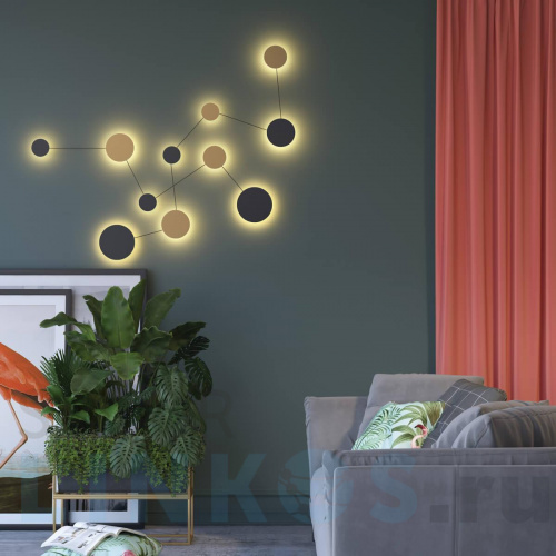 Купить Настенный светодиодный светильник Odeon Light Hightech Galaxy 4211/38WL за 22 720 руб. в Туле фото 4 Купить с доставкой Настенный светодиодный светильник Odeon Light Hightech Galaxy 4211/38WL в Туле фото 4