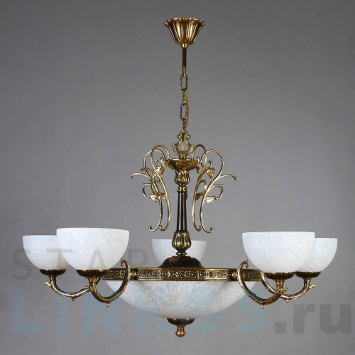 Купить с доставкой Подвесная люстра Ambiente Seville 02140/5 PB в Туле