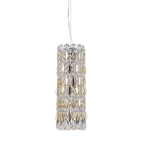 Купить Подвесной светильник Crystal Lux Lirica SP3 Chrome/Gold-Transparent в Туле