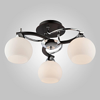 Купить Потолочная люстра Eurosvet Larion 9654/3 хром/венге в Туле