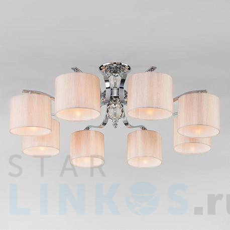 Купить Потолочная люстра Eurosvet Shantel 60111/8 хром за 16 901 руб. в Туле фото 2 Купить с доставкой Потолочная люстра Eurosvet Shantel 60111/8 хром в Туле фото 2