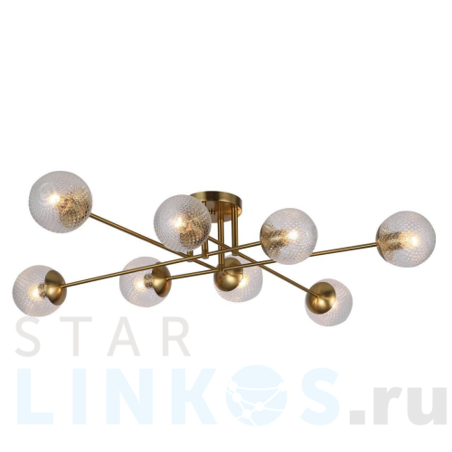 Купить Потолочная люстра F-Promo Wiggly 3052-8P за 22 800 руб. в Туле Купить с доставкой Потолочная люстра F-Promo Wiggly 3052-8P в Туле