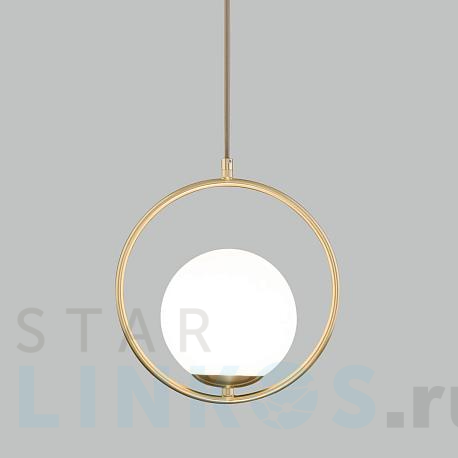 Купить Подвесной светильник Eurosvet Ringo 50089/1 золото за 4 620 руб. в Туле фото 2 Купить с доставкой Подвесной светильник Eurosvet Ringo 50089/1 золото в Туле фото 2