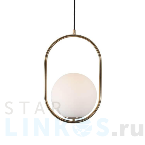 Купить с доставкой Подвесной светильник Italline Bolla SP 6239 brass в Туле