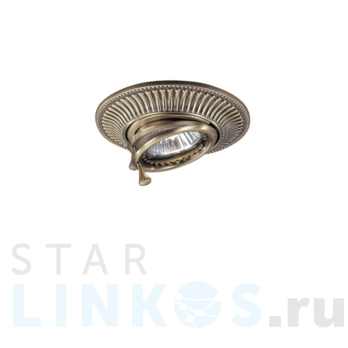 Купить Накладной спот Reccagni Angelo Spot 1082 Bronzo за 16 050 руб. в Туле Купить с доставкой Накладной спот Reccagni Angelo Spot 1082 Bronzo в Туле