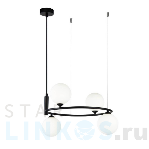 Купить Подвесная люстра Maytoni Ring MOD013PL-04B за 13 590 руб. в Туле Купить с доставкой Подвесная люстра Maytoni Ring MOD013PL-04B в Туле