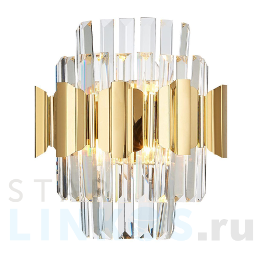 Купить с доставкой Настенный светильник Natali Kovaltseva Ruby 81442/2W Gold в Туле