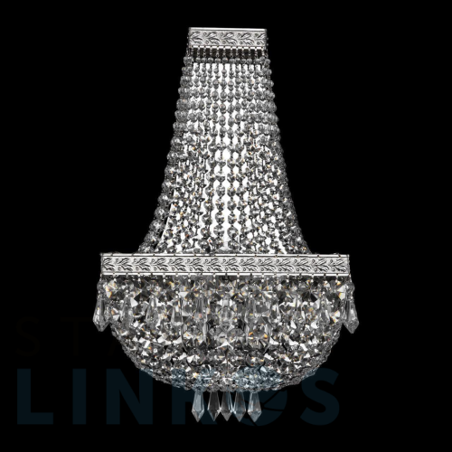 Купить Настенный светильник Bohemia Ivele 19272B/H2/25IV Ni за 14 203 руб. в Туле Купить с доставкой Настенный светильник Bohemia Ivele 19272B/H2/25IV Ni в Туле