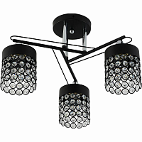 Купить Потолочная люстра Reluce 01312-0.3-03 BK+CR в Туле