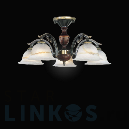 Купить Потолочная люстра Reccagni Angelo PL.2701/5 за 42 284 руб. в Туле Купить с доставкой Потолочная люстра Reccagni Angelo PL.2701/5 в Туле