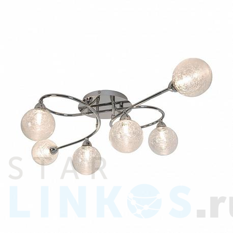 Купить Потолочная люстра Zumaline Brava CL16022-6 за 19 950 руб. в Туле фото 2 Купить с доставкой Потолочная люстра Zumaline Brava CL16022-6 в Туле фото 2