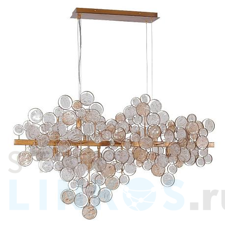 Купить Подвесной светильник Crystal Lux Deseo SP12 L1000 Gold за 98 900 руб. в Туле фото 2 Купить с доставкой Подвесной светильник Crystal Lux Deseo SP12 L1000 Gold в Туле фото 2