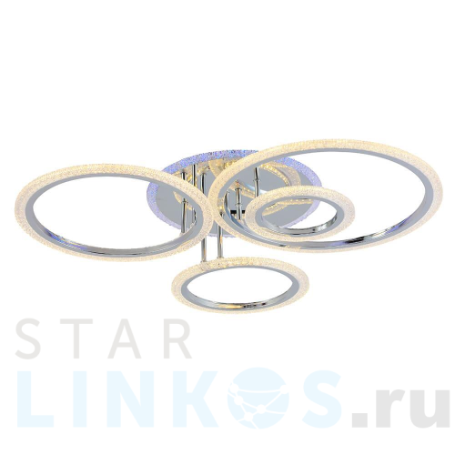 Купить Потолочная светодиодная люстра Profit Light 8086/4 CHR за 5 015 руб. в Туле Купить с доставкой Потолочная светодиодная люстра Profit Light 8086/4 CHR в Туле