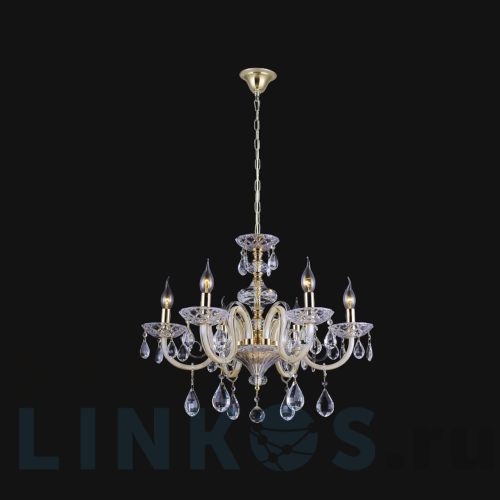 Купить Подвесная люстра Crystal Lux Dalia SP6 за 36 900 руб. в Туле Купить с доставкой Подвесная люстра Crystal Lux Dalia SP6 в Туле