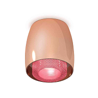 Купить Комплект накладного светильника Ambrella light Techno Spot XS1144011 PPG/PI золото розовое полированное/розовый (C1144, N7193) в Туле