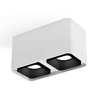 Купить Комплект накладного светильника Ambrella light Techno Spot XS7850002 SWH/SBK белый песок/черный песок (C7850, N7702) в Туле