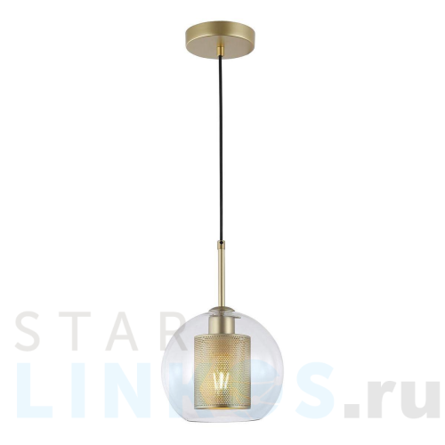 Купить Подвесной светильник Escada 387/1S Gold за 7 660 руб. в Туле Купить с доставкой Подвесной светильник Escada 387/1S Gold в Туле