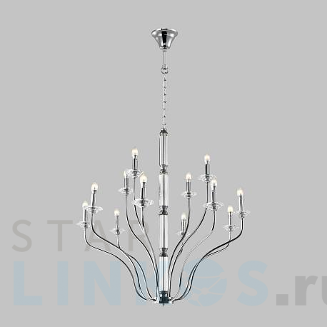 Купить Подвесная люстра Moderli Catania V10429-12P за 65 190 руб. в Туле фото 2 Купить с доставкой Подвесная люстра Moderli Catania V10429-12P в Туле фото 2