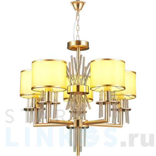 Купить Подвесная люстра Illumico IL6203-5P-27 GD за 11 860 руб. в Туле Купить с доставкой Подвесная люстра Illumico IL6203-5P-27 GD в Туле