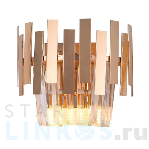 Купить с доставкой Настенный светильник Natali Kovaltseva Medici 81430/1W Gold в Туле