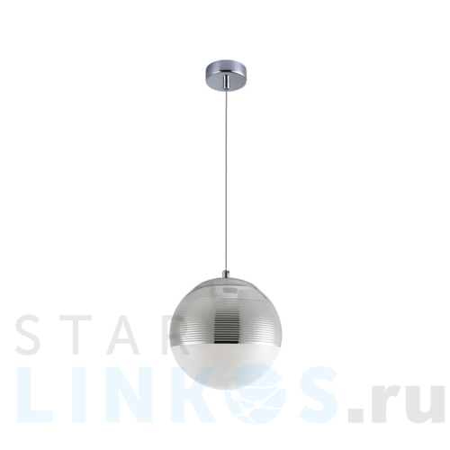 Купить Подвесной светильник Crystal Lux Optima SP1 Chrome D200 за 5 100 руб. в Туле Купить с доставкой Подвесной светильник Crystal Lux Optima SP1 Chrome D200 в Туле