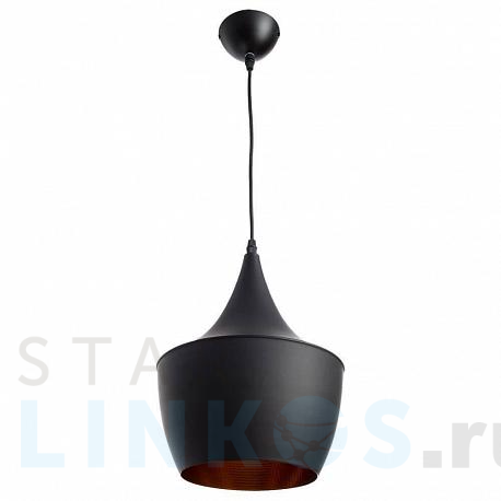 Купить Подвесной светильник Arte Lamp Cappello A3407SP-1BK за 5 490 руб. в Туле фото 2 Купить с доставкой Подвесной светильник Arte Lamp Cappello A3407SP-1BK в Туле фото 2