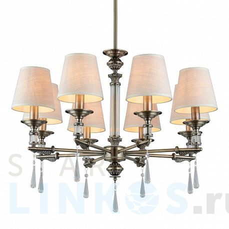 Купить Подвесная люстра Omnilux Rivoli OML-64213-08 за 28 470 руб. в Туле фото 2 Купить с доставкой Подвесная люстра Omnilux Rivoli OML-64213-08 в Туле фото 2