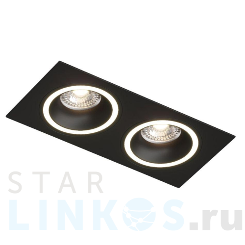 Купить с доставкой Встраиваемый светильник Denkirs DK2062-BK в Туле