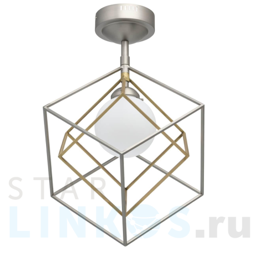 Купить Подвесной светодиодный светильник De Markt Призма 1 726010301 за 37 380 руб. в Туле Купить с доставкой Подвесной светодиодный светильник De Markt Призма 1 726010301 в Туле