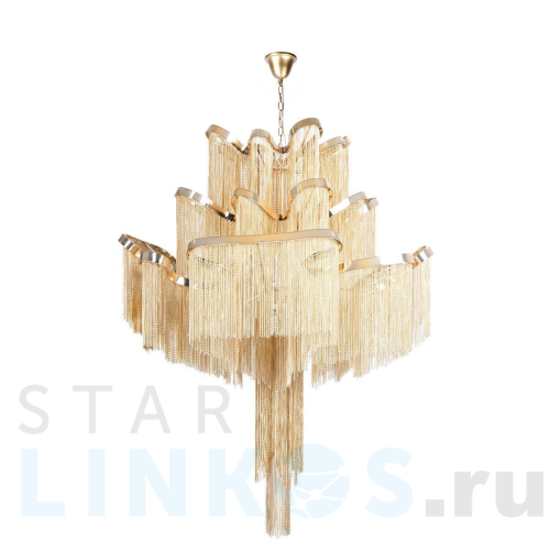 Купить Подвесная люстра Loft IT Stream 10208/800 Gold за 97 150 руб. в Туле Купить с доставкой Подвесная люстра Loft IT Stream 10208/800 Gold в Туле