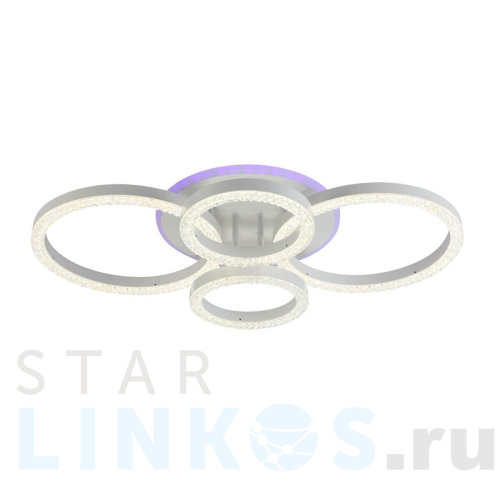 Купить Потолочная светодиодная люстра Profit Light 5894/4 WHT за 5 899 руб. в Туле Купить с доставкой Потолочная светодиодная люстра Profit Light 5894/4 WHT в Туле