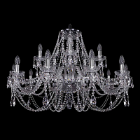 Купить Подвесная люстра Bohemia Ivele 1406/10+5/360 Ni в Туле