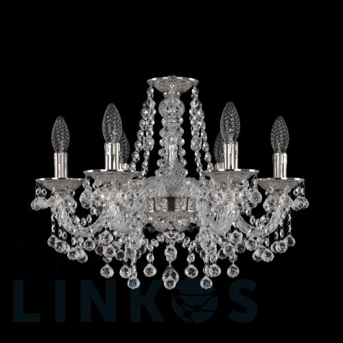 Купить Подвесная люстра Bohemia Ivele 16109/6/165 Ni за 76 495 руб. в Туле Купить с доставкой Подвесная люстра Bohemia Ivele 16109/6/165 Ni в Туле