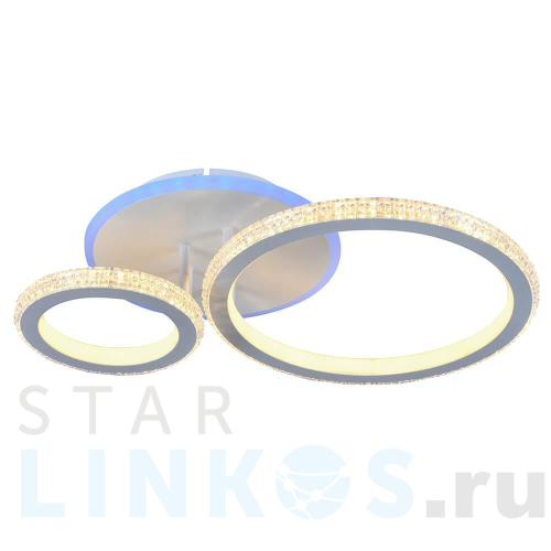 Купить с доставкой Потолочная светодиодная люстра Profit Light 8017/2 WHT в Туле