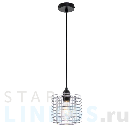 Купить Подвесной светильник Escada Grid 10190/1S Chrome за 4 560 руб. в Туле Купить с доставкой Подвесной светильник Escada Grid 10190/1S Chrome в Туле