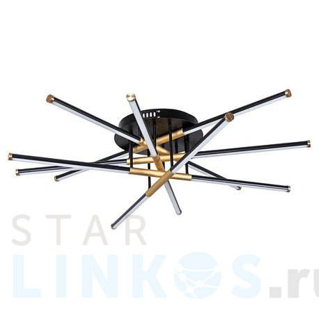 Купить Потолочная светодиодная люстра Arte Lamp Fernando A2199PL-6BK за 21 490 руб. в Туле фото 2 Купить с доставкой Потолочная светодиодная люстра Arte Lamp Fernando A2199PL-6BK в Туле фото 2