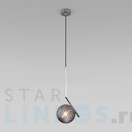 Купить Подвесной светильник Eurosvet Shape 50213/1 хром за 8 330 руб. в Туле фото 2 Купить с доставкой Подвесной светильник Eurosvet Shape 50213/1 хром в Туле фото 2