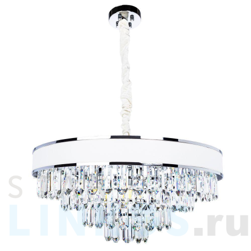 Купить Подвесная люстра Arte Lamp Diadem A1002LM-8CC за 42 990 руб. в Туле Купить с доставкой Подвесная люстра Arte Lamp Diadem A1002LM-8CC в Туле