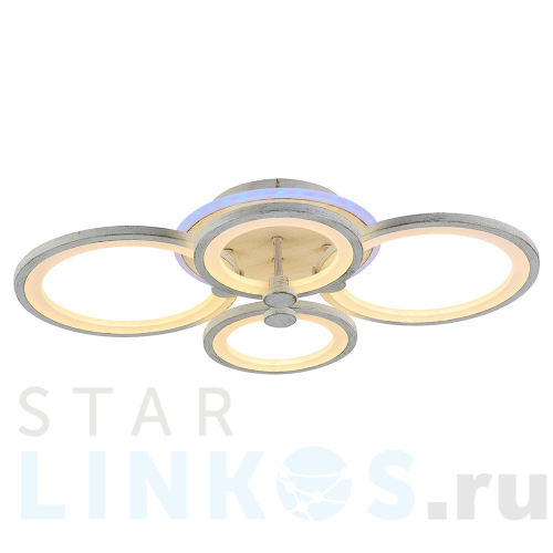 Купить Потолочная светодиодная люстра Profit Light 8077/4 PGD за 4 828 руб. в Туле Купить с доставкой Потолочная светодиодная люстра Profit Light 8077/4 PGD в Туле