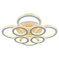 Купить Потолочная светодиодная люстра Profit Light 8017/4+4 WHT в Туле