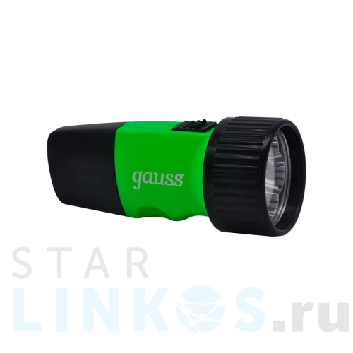 Купить с доставкой Ручной светодиодный фонарь Gauss аккумуляторный 130х50 40 лм GF103 в Туле