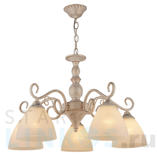 Купить Подвесная люстра IMEX KL.3033-5-S WH за 6 369 руб. в Туле Купить с доставкой Подвесная люстра IMEX KL.3033-5-S WH в Туле