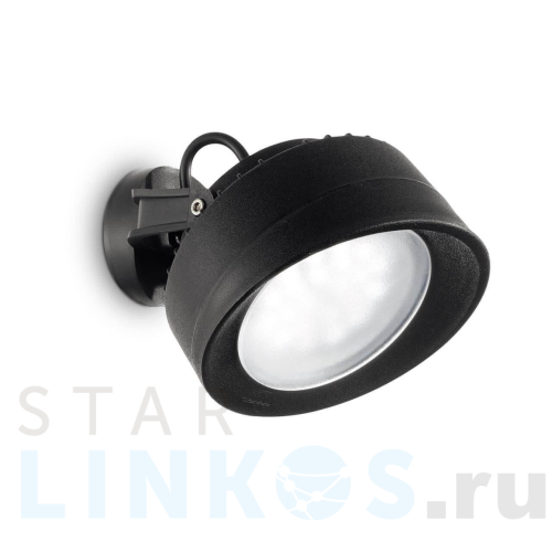 Купить с доставкой Уличный настенный светильник Ideal Lux Tommy AP Nero 4000K 145341 в Туле