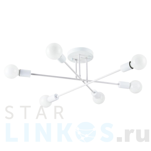 Купить Потолочная люстра Arte Lamp Alastor A5435PL-6WH за 4 990 руб. в Туле Купить с доставкой Потолочная люстра Arte Lamp Alastor A5435PL-6WH в Туле