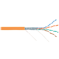 Купить Кабель NIKOLAN NKL 4200C-OR F/UTP пожаробезопасный, 305 м в Туле