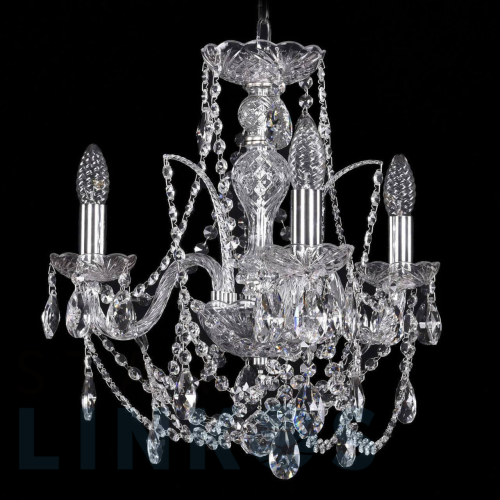 Купить Подвесная люстра Bohemia Ivele 1411/3/141 Ni за 19 917 руб. в Туле Купить с доставкой Подвесная люстра Bohemia Ivele 1411/3/141 Ni в Туле