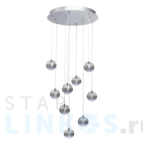 Купить Подвесная светодиодная люстра De Markt Капелия 730010209 за 58 390 руб. в Туле фото 2 Купить с доставкой Подвесная светодиодная люстра De Markt Капелия 730010209 в Туле фото 2