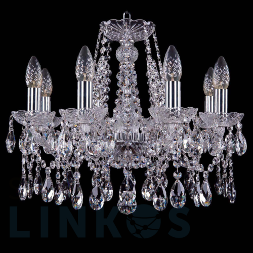 Купить Подвесная люстра Bohemia Ivele 1413/8/165 Ni за 36 059 руб. в Туле Купить с доставкой Подвесная люстра Bohemia Ivele 1413/8/165 Ni в Туле